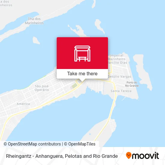 Rheingantz - Anhanguera map