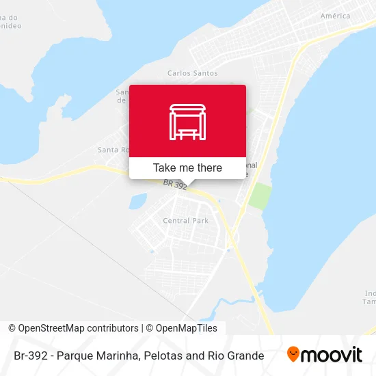 Br-392 - Parque Marinha map