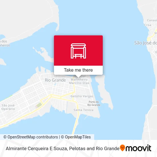 Almirante Cerqueira E Souza map