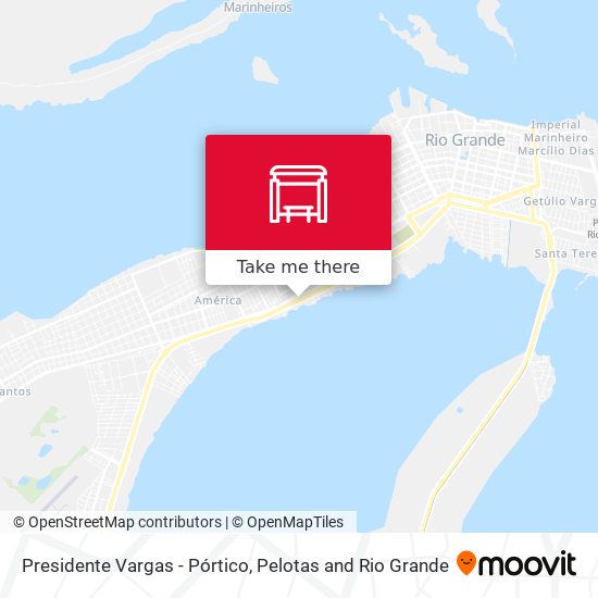 Presidente Vargas - Pórtico map