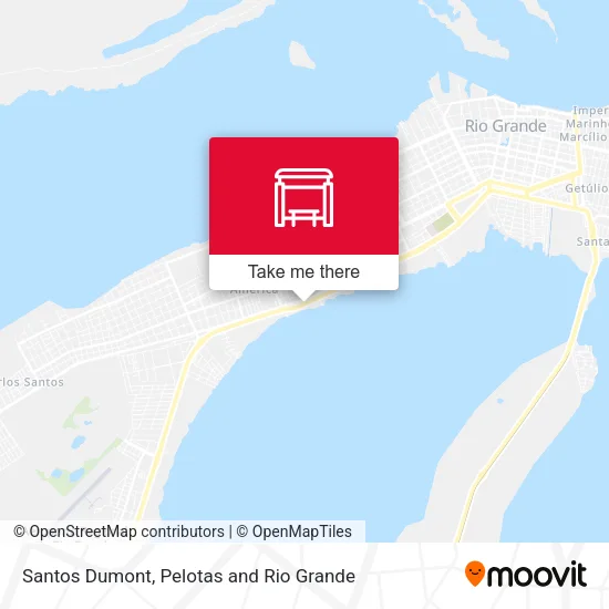 Santos Dumont map