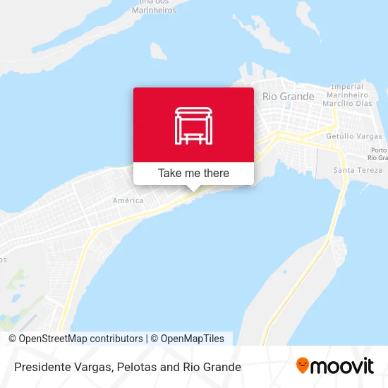 Presidente Vargas map