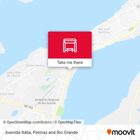 Avenida Itália map