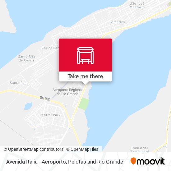 Avenida Itália - Aeroporto map