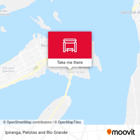 Ipiranga map