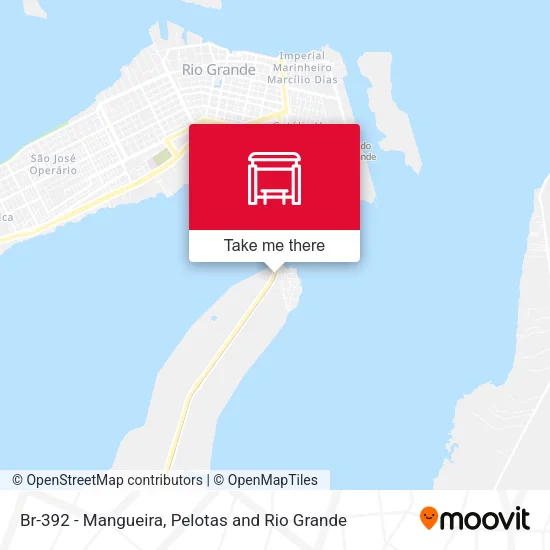 Br-392 - Mangueira map