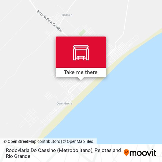Rodoviária Do Cassino (Metropolitano) map