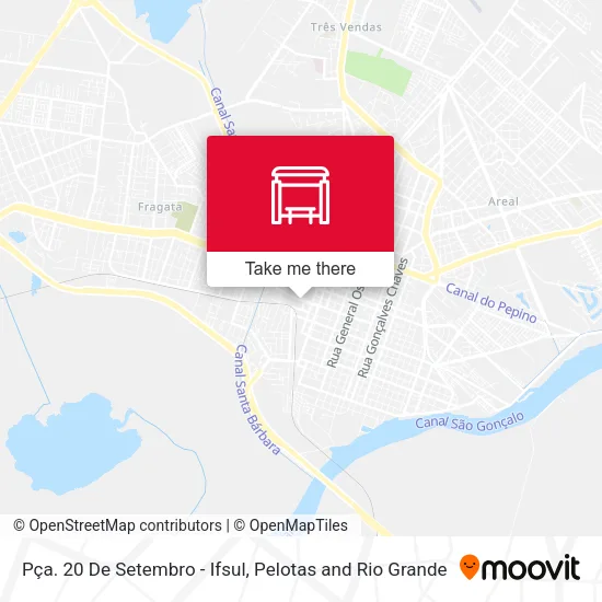 Pça. 20 De Setembro - Ifsul map