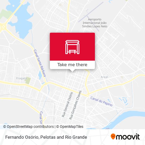 Fernando Osório map