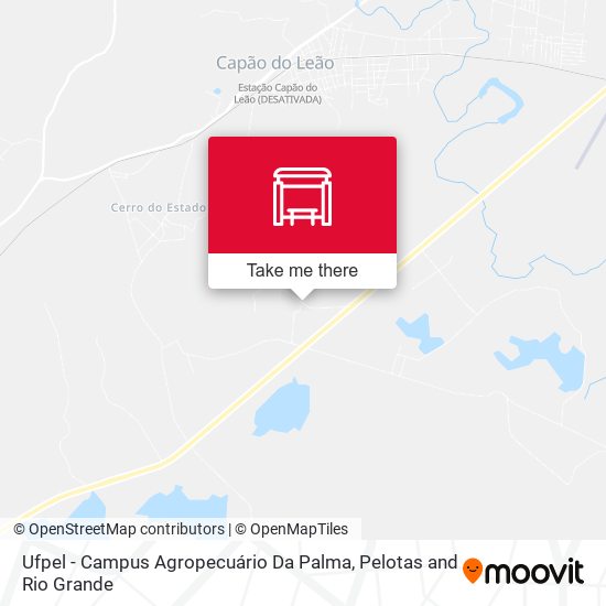 Ufpel - Campus Agropecuário Da Palma map