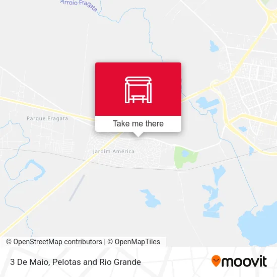 3 De Maio map