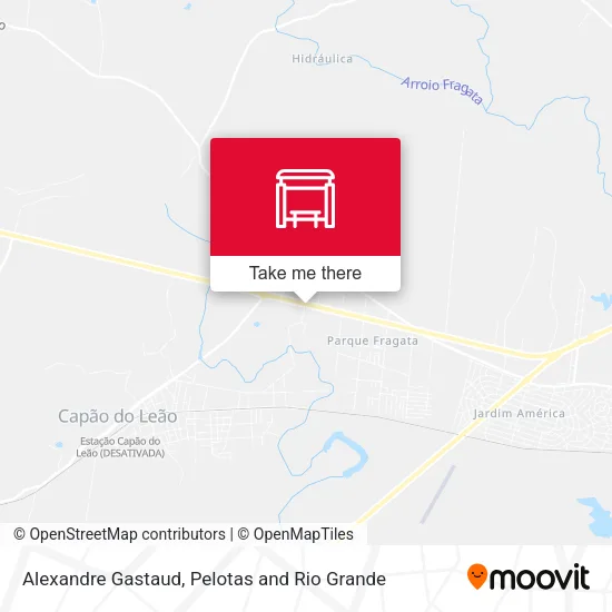 Alexandre Gastaud map