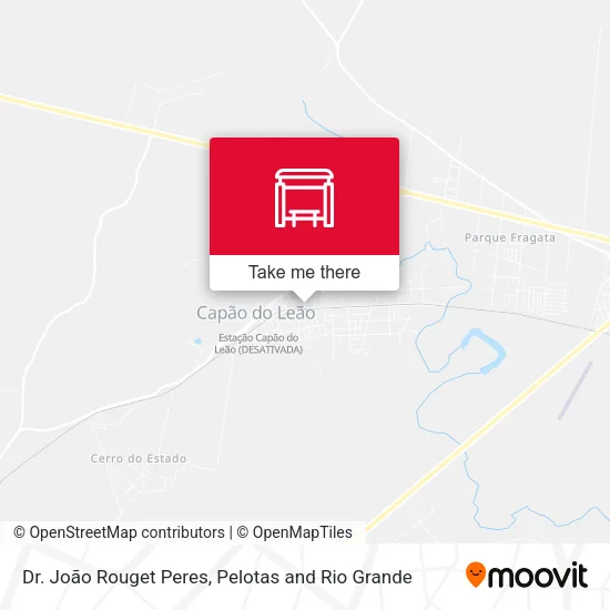 Mapa Dr. João Rouget Peres
