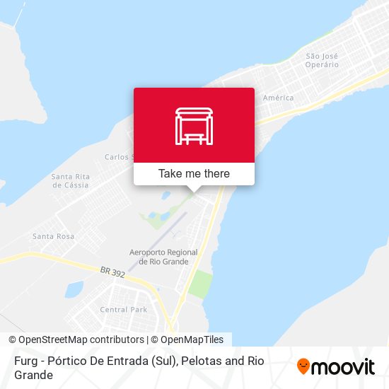 Furg - Pórtico De Entrada (Sul) map