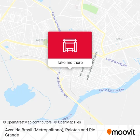 Avenida Brasil (Metropolitano) map