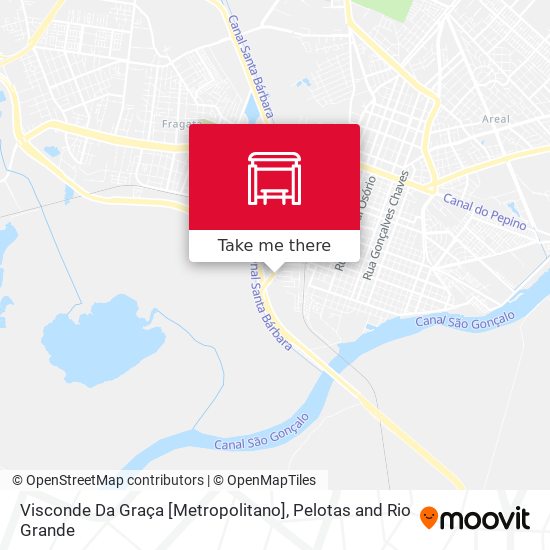 Visconde Da Graça [Metropolitano] map