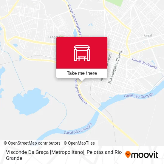 Visconde Da Graça [Metropolitano] map