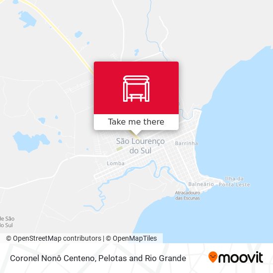Coronel Nonô Centeno map