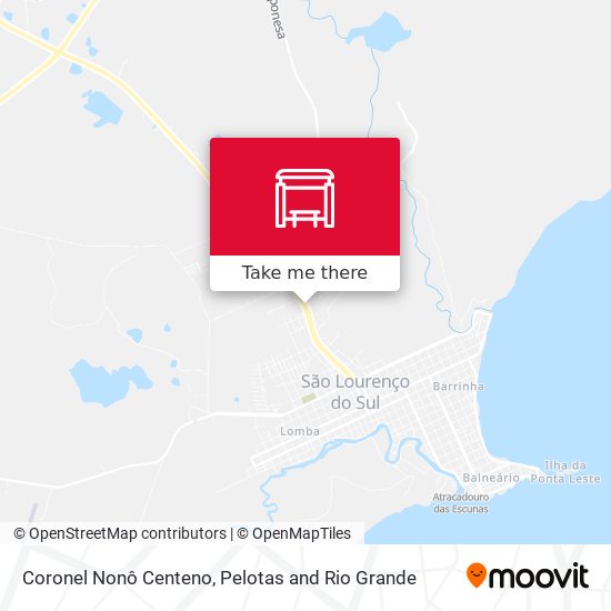 Coronel Nonô Centeno map