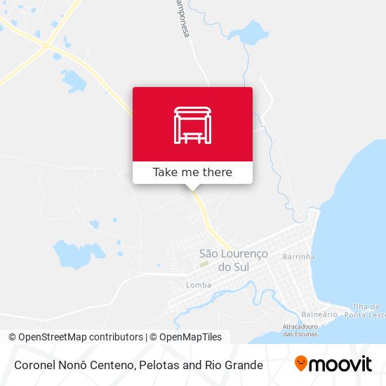 Coronel Nonô Centeno map