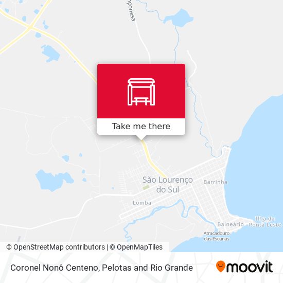 Coronel Nonô Centeno map