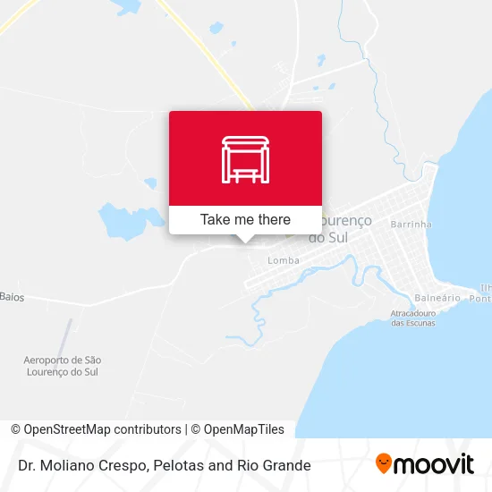 Mapa Dr. Moliano Crespo