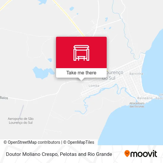 Doutor Moliano Crespo map