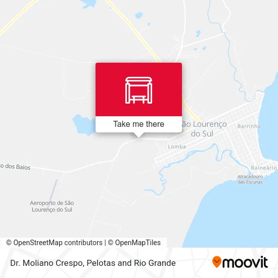 Dr. Moliano Crespo map