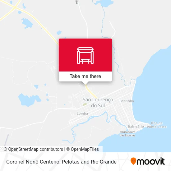 Coronel Nonô Centeno map