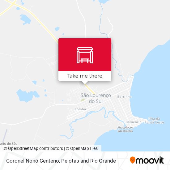 Coronel Nonô Centeno map