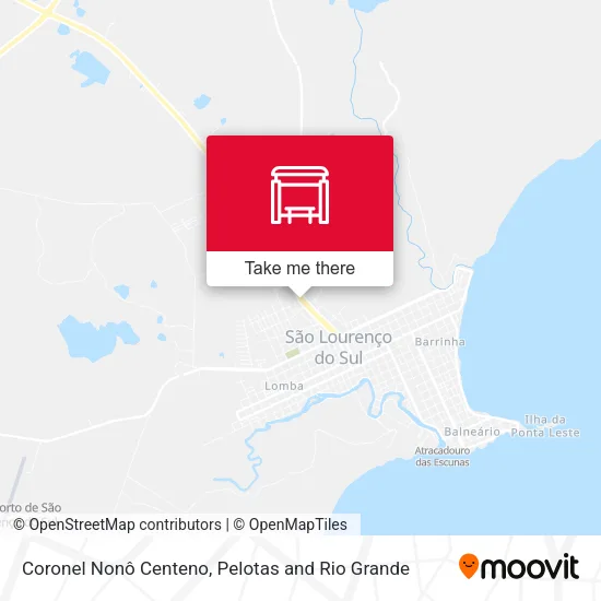 Coronel Nonô Centeno map