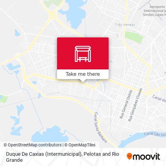 Duque De Caxias (Intermunicipal) map