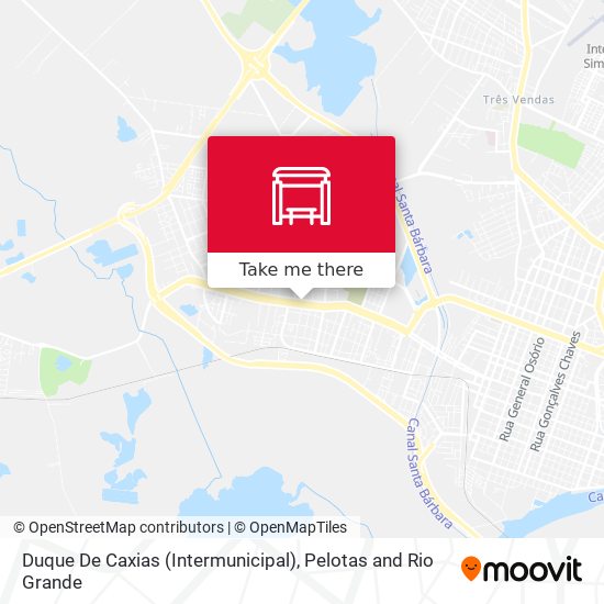 Duque De Caxias (Intermunicipal) map