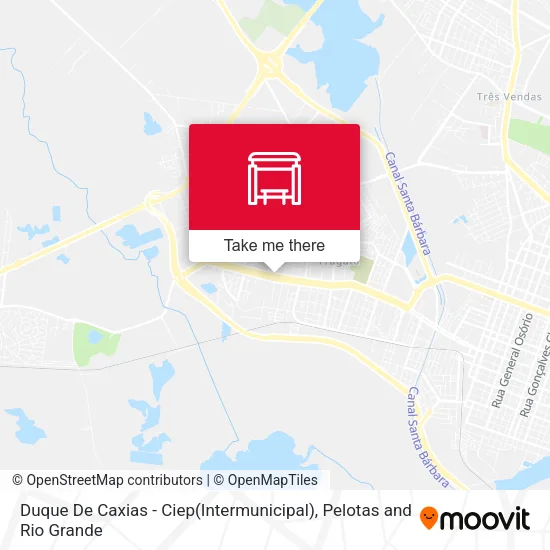 Duque De Caxias - Ciep(Intermunicipal) map