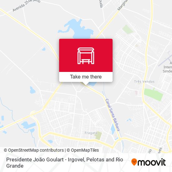 Presidente João Goulart - Irgovel map