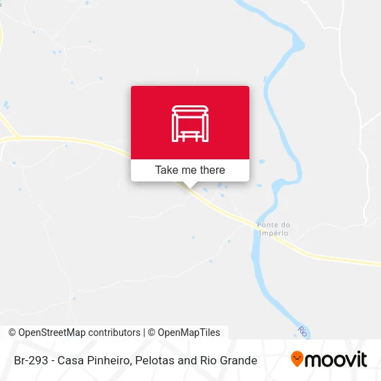Br-293 - Casa Pinheiro map