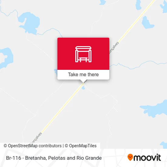 Br-116 - Bretanha map