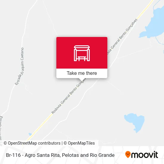 Mapa Br-116 - Agro Santa Rita