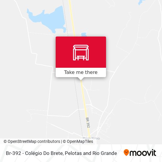 Br-392 - Colégio Do Brete map