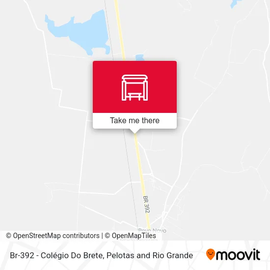 Br-392 - Colégio Do Brete map