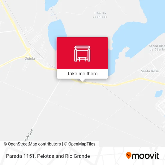 Parada 1151 map
