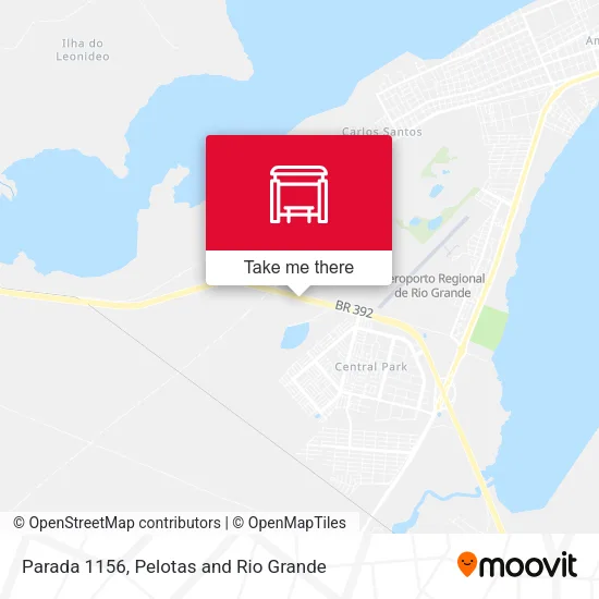 Parada 1156 map