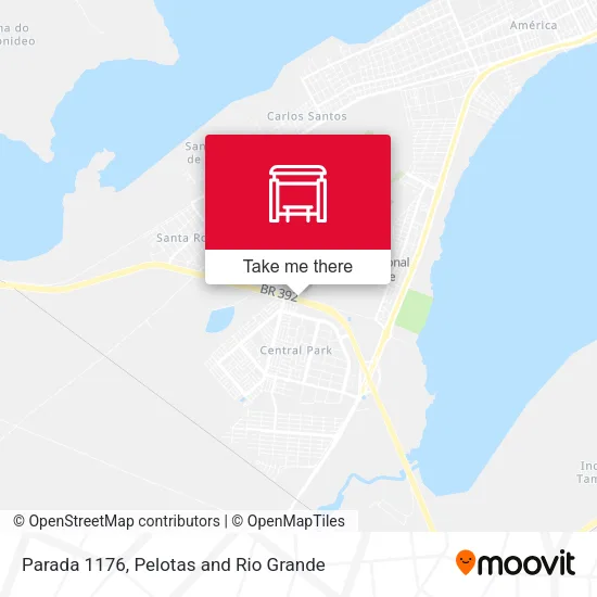 Parada 1176 map