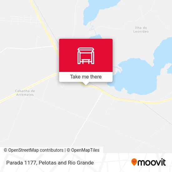 Parada 1177 map