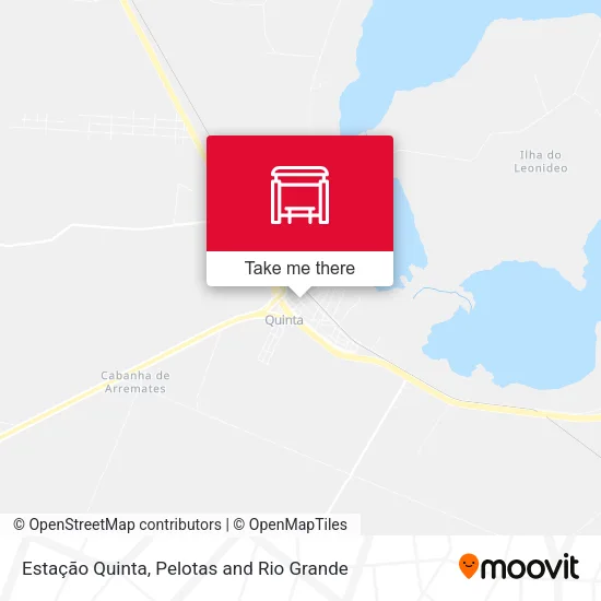 Estação Quinta map