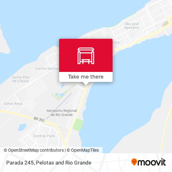 Parada 245 map