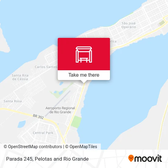Parada 245 map