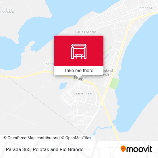 Mapa Parada 865