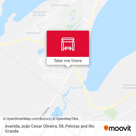 Avenida João César Oliveira, 58 map