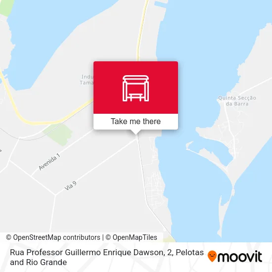 Rua Professor Guillermo Enrique Dawson, 2 map